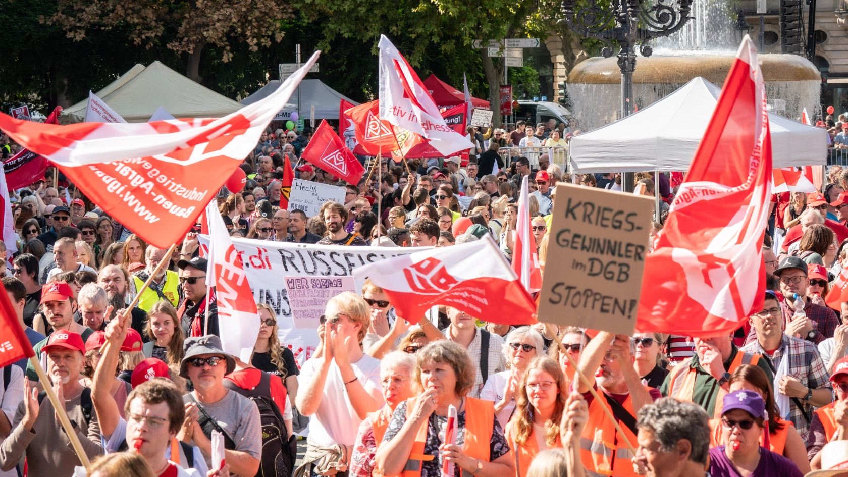 #hartverdient DGB-Aktionstag gegen Sozialabbau am 26.9.2026
