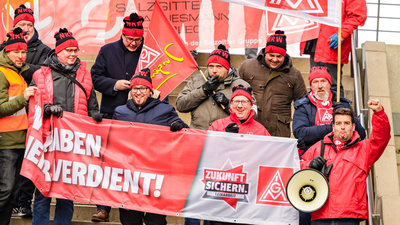 Aktionstag Leiharbeit in Duisburg