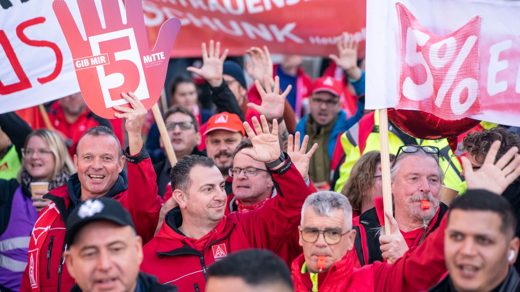 Tarifverhandlungen 2. Runde Bezirk Mitte in Hanau am 28.10.2026.