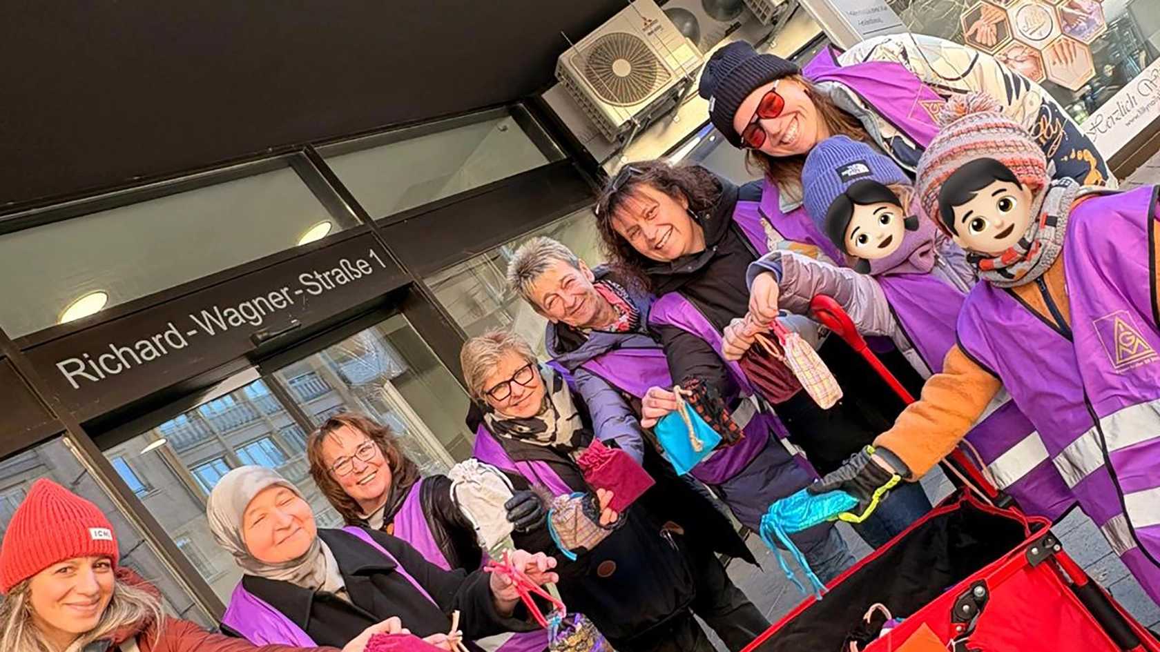 Frauen, Gleichstellung, Verteilaktion