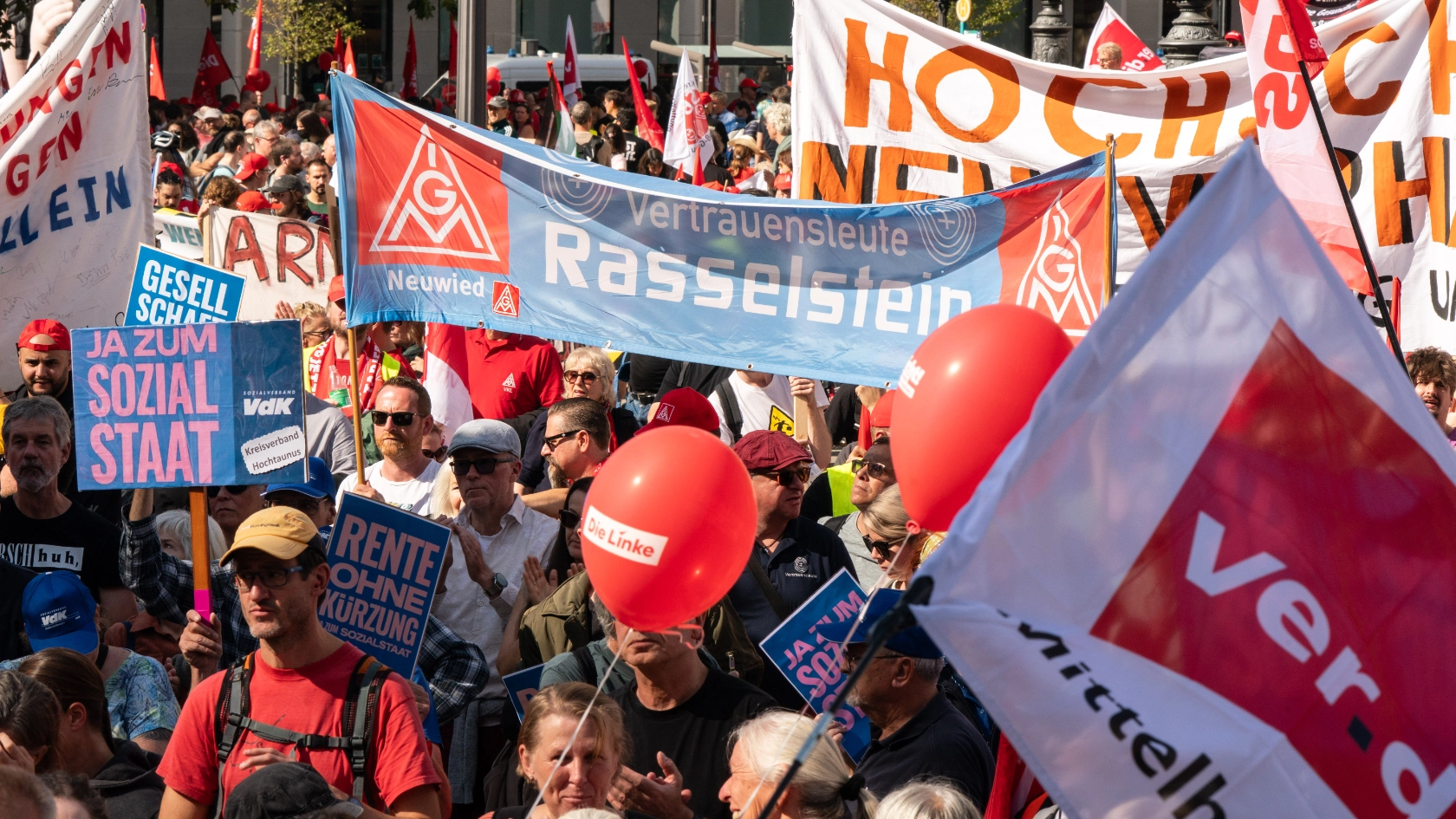 #hartverdient DGB-Aktionstag gegen Sozialabbau am 26.9.2026