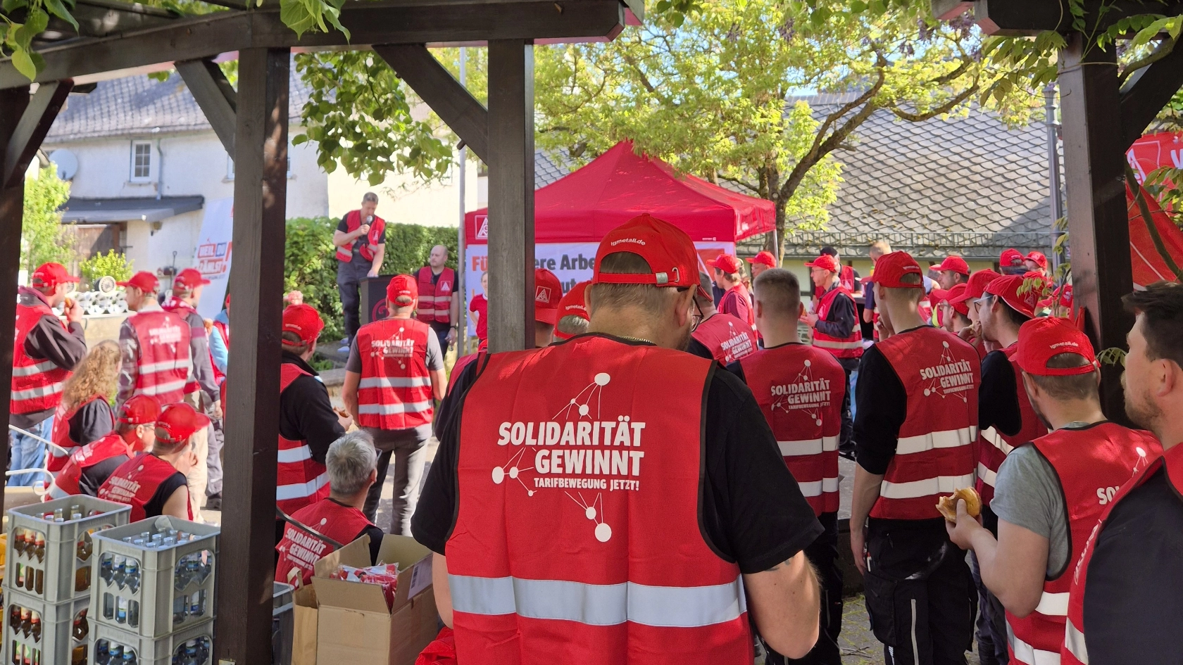 Warnstreik Erlenbach