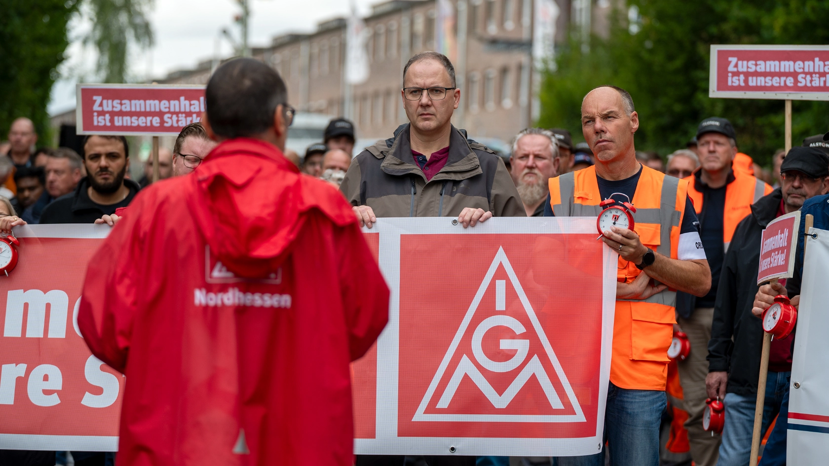 Kundgebung Alstom Kassel
