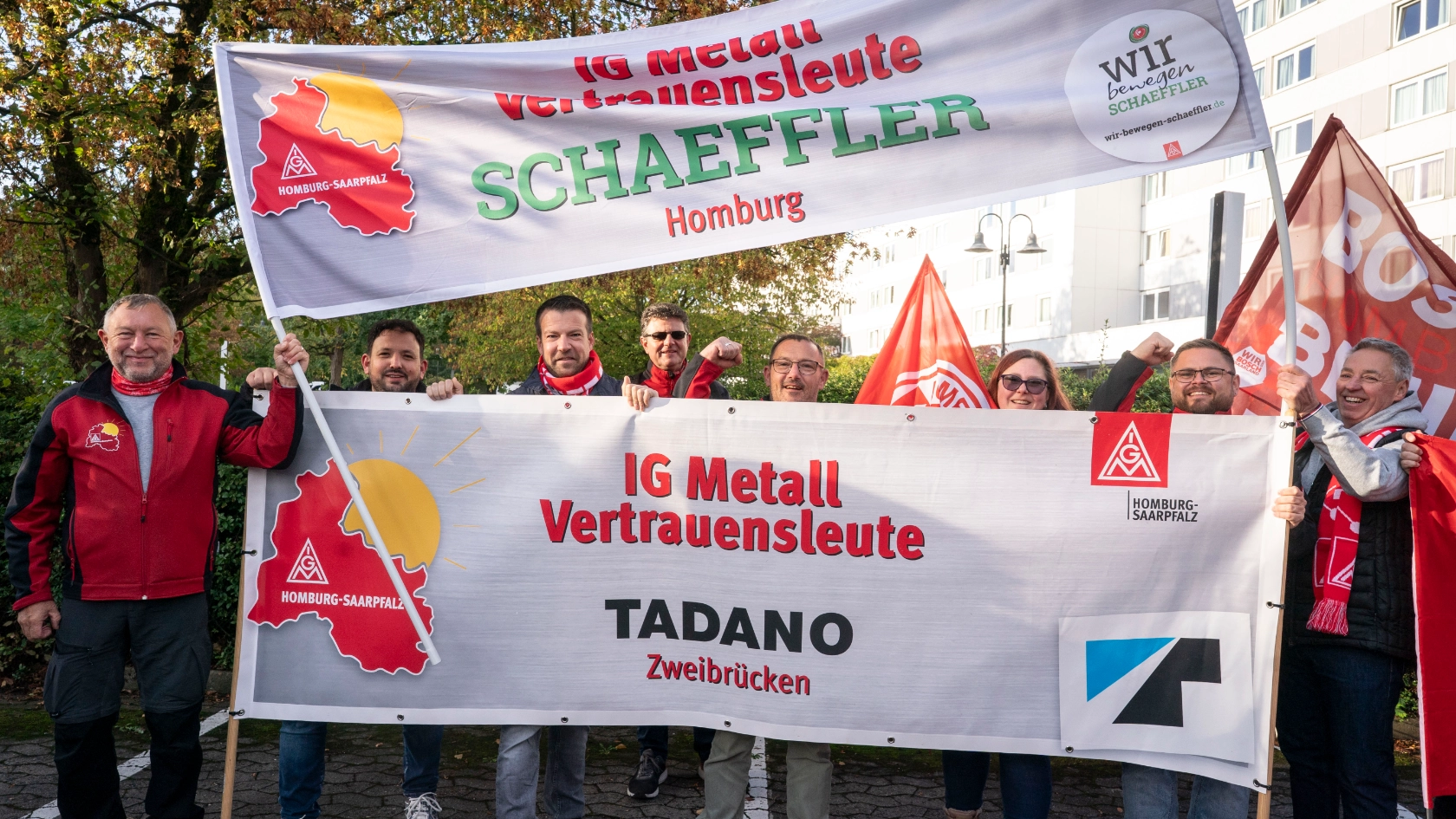 Tarifauftakt Metall-und Elektroindustrie in Frankfurt