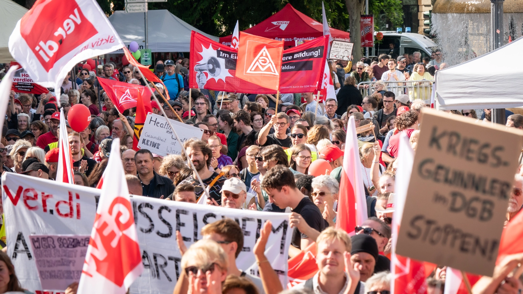 #hartverdient DGB-Aktionstag gegen Sozialabbau am 26.9.2026