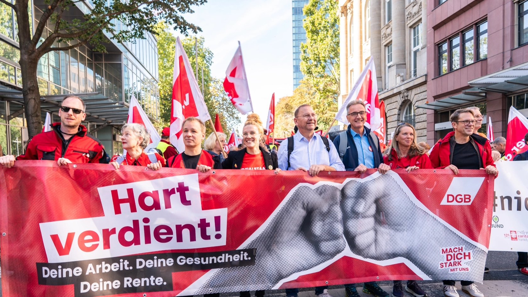#hartverdient DGB-Aktionstag gegen Sozialabbau am 26.9.2026
