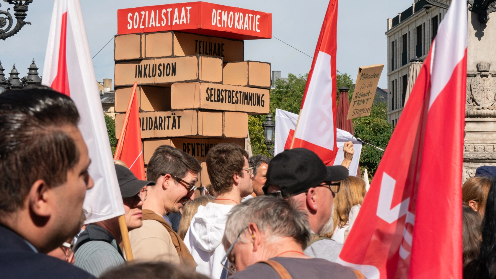 #hartverdient DGB-Aktionstag gegen Sozialabbau am 26.9.2026