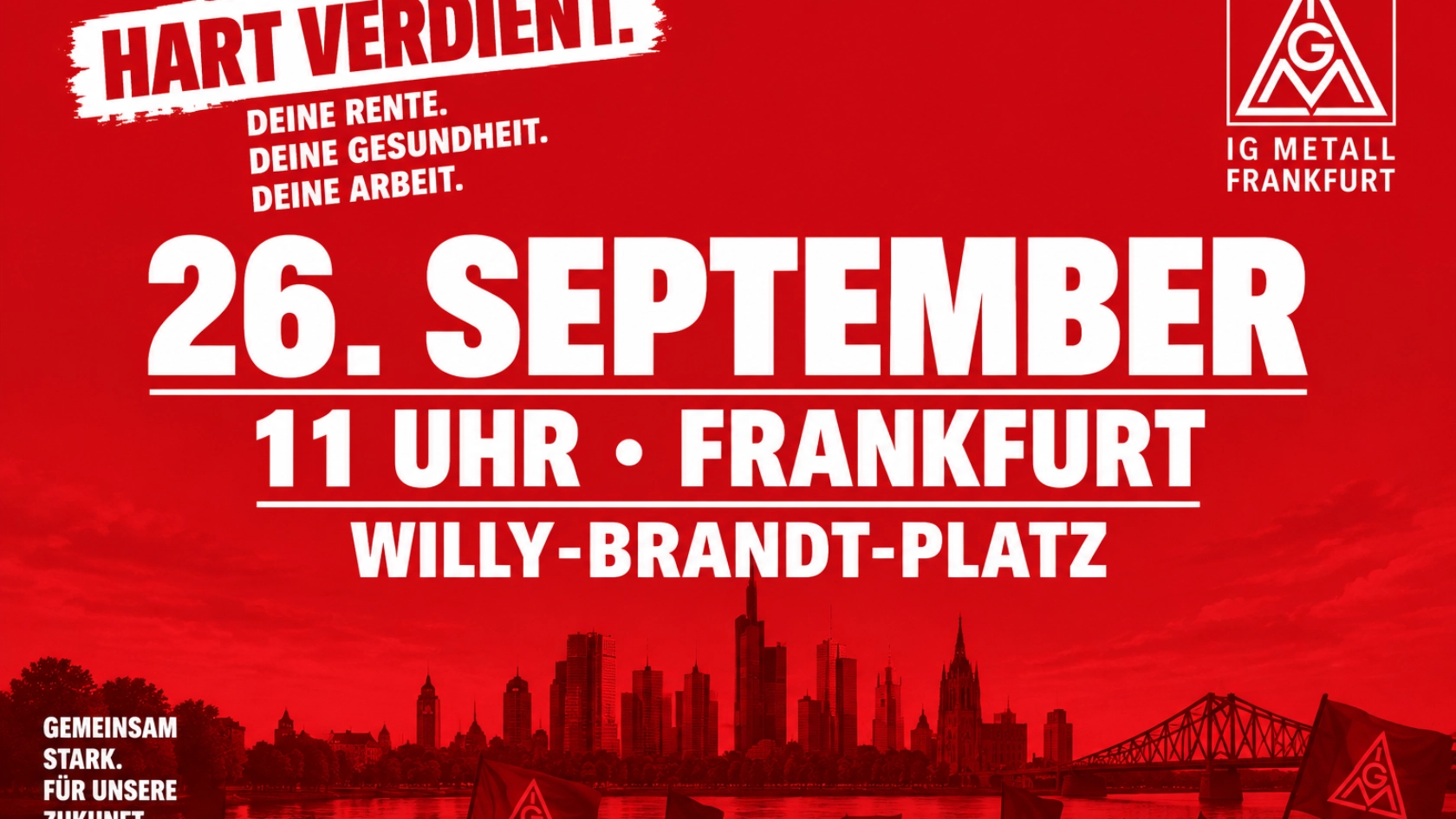 26.09.2026 Frankfurt am Main