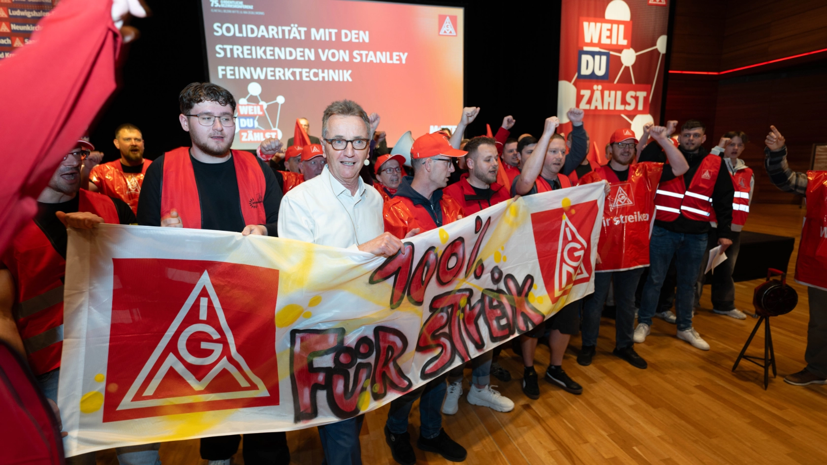 Stanley Feinwerktechnik Lahnau: Zusammenhalt und Solidarität!