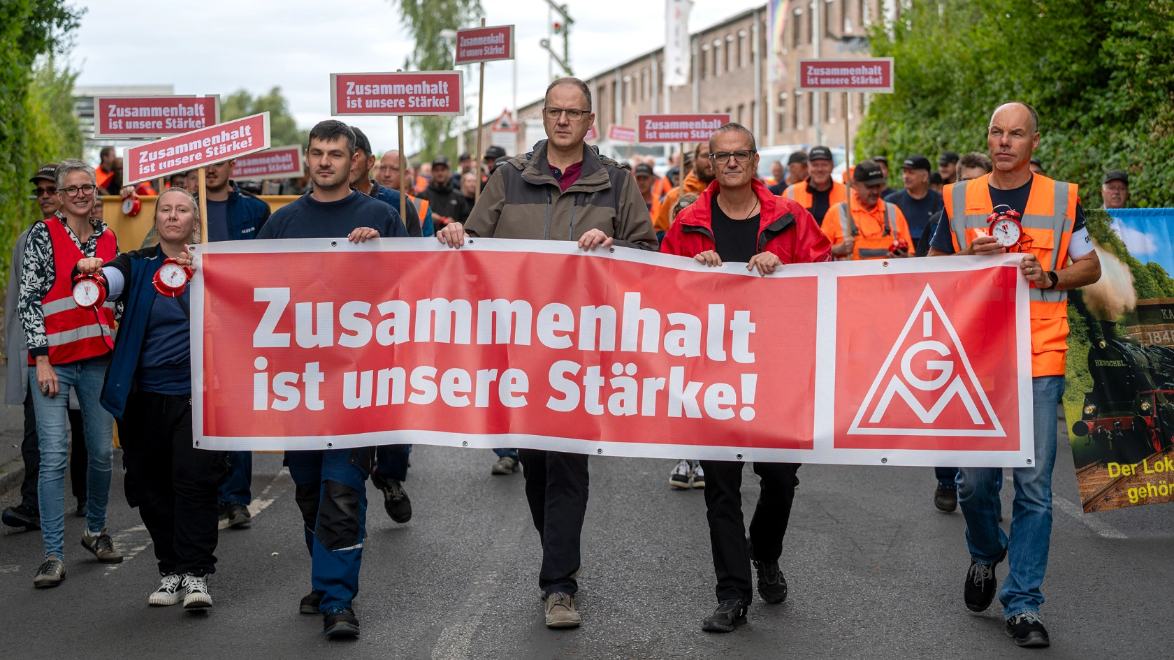 Kundgebung Alstom Kassel