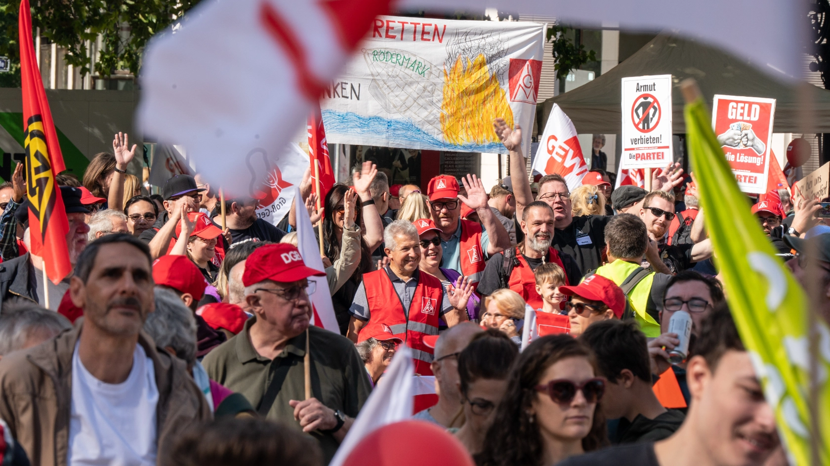 #hartverdient DGB-Aktionstag gegen Sozialabbau am 26.9.2026
