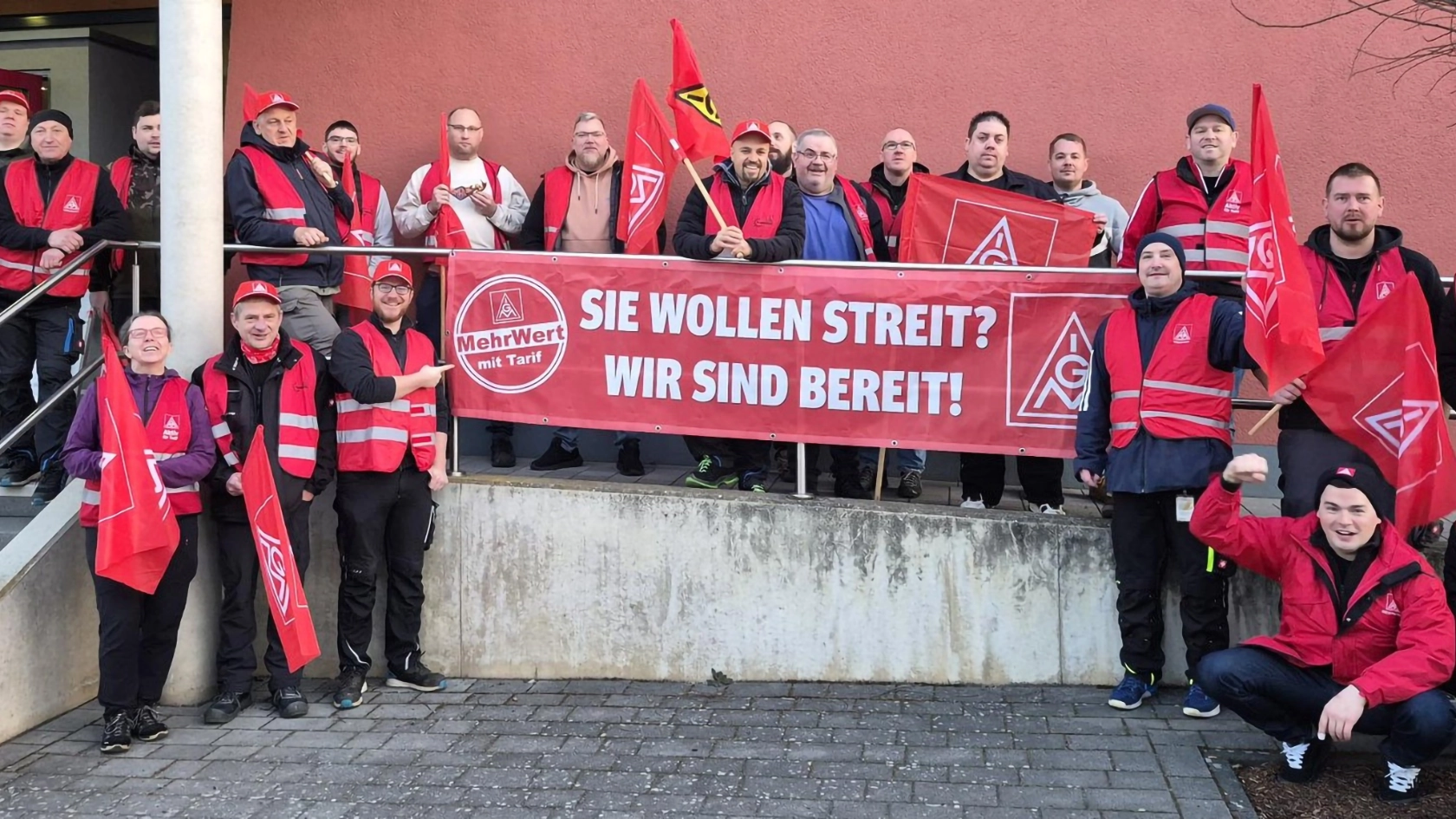 Warnstreik bei Stanley Feinwerktechnik