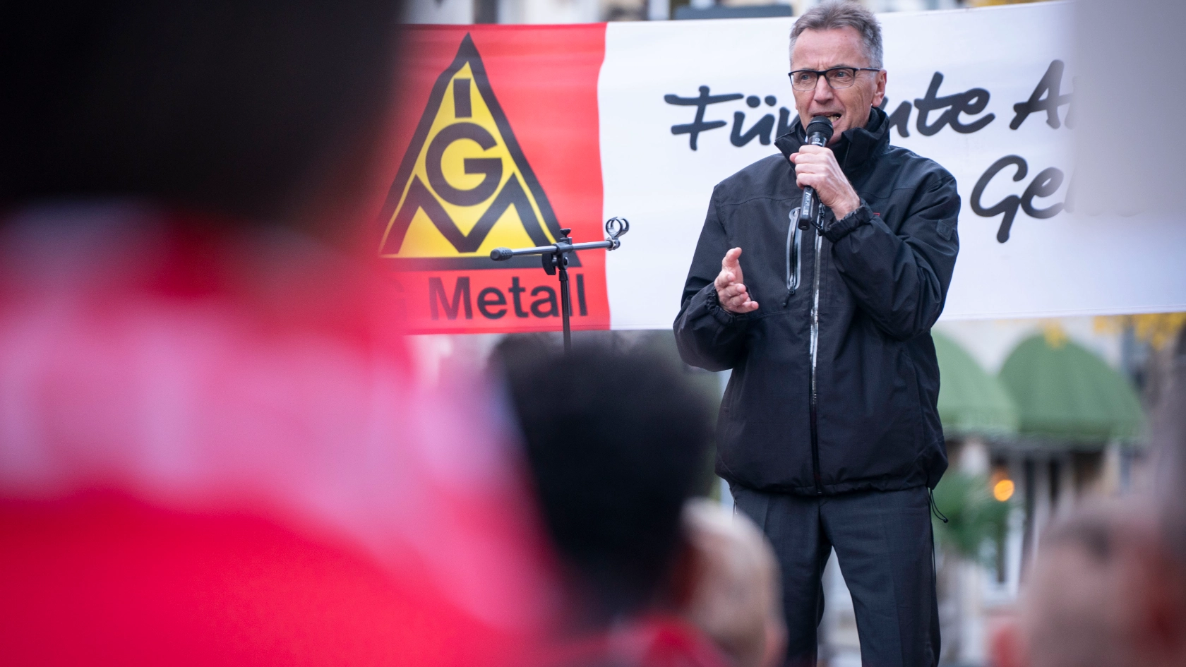 Tarifverhandlungen 2. Runde Bezirk Mitte in Eisenach am 28.10.2026. Foto Frank Rumpenhorst