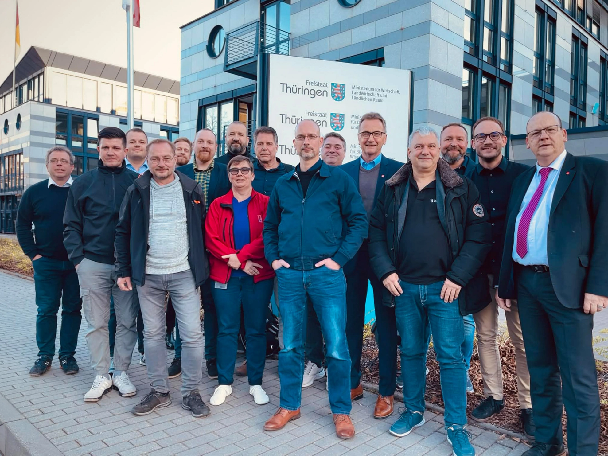 Teilnehmer*innen Gespräch in Erfurt