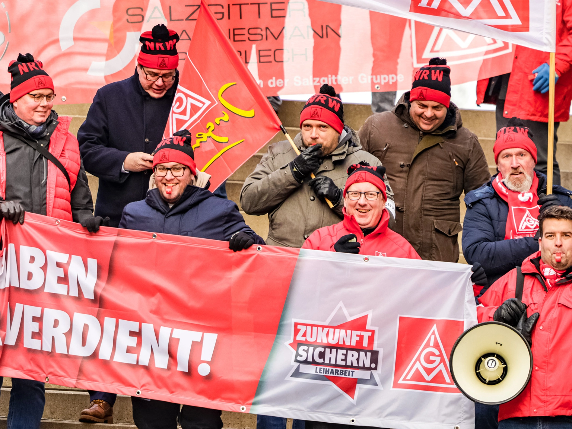 Aktionstag Leiharbeit in Duisburg