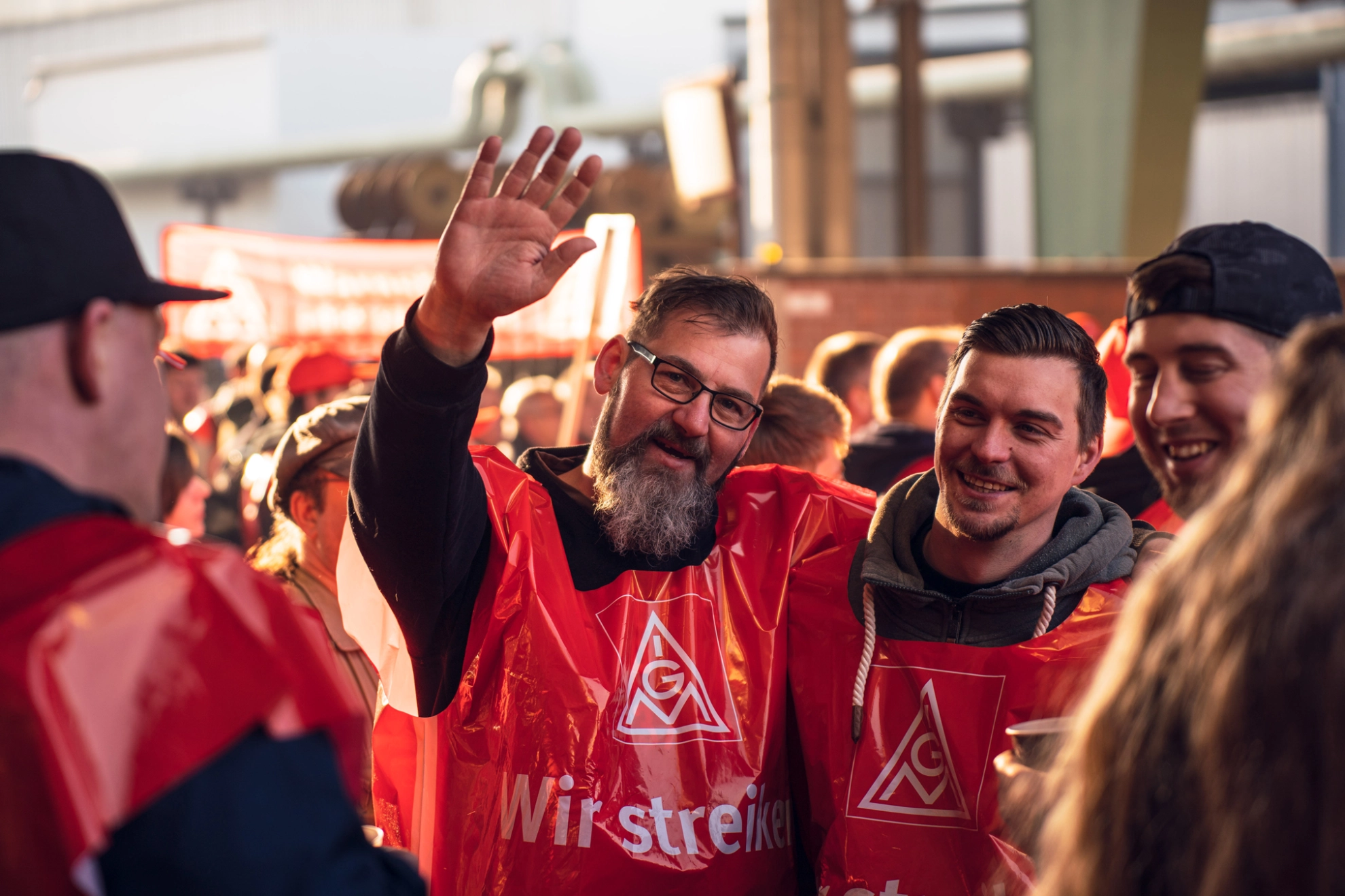 Tarifrunde Eisen und Stahl 2022: Warnstreik bei Thyssenkrupp Gelsenkirchen