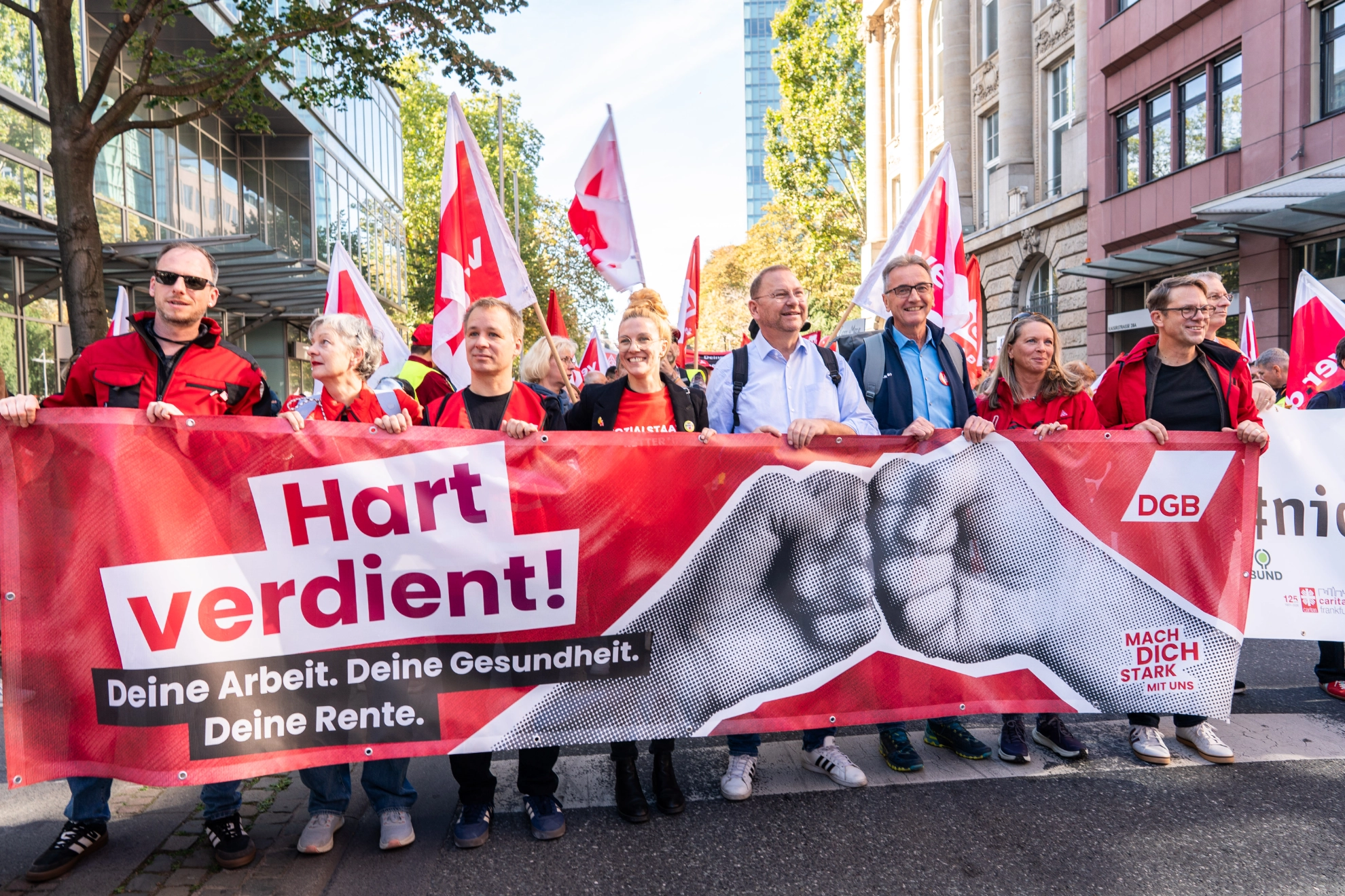 #hartverdient DGB-Aktionstag gegen Sozialabbau am 26.9.2026