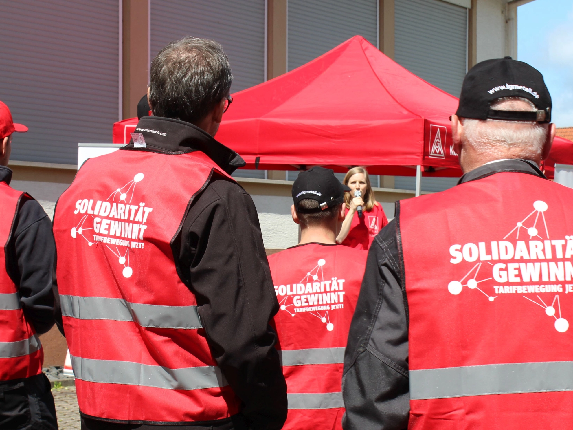 Warnstreik Erlenbach