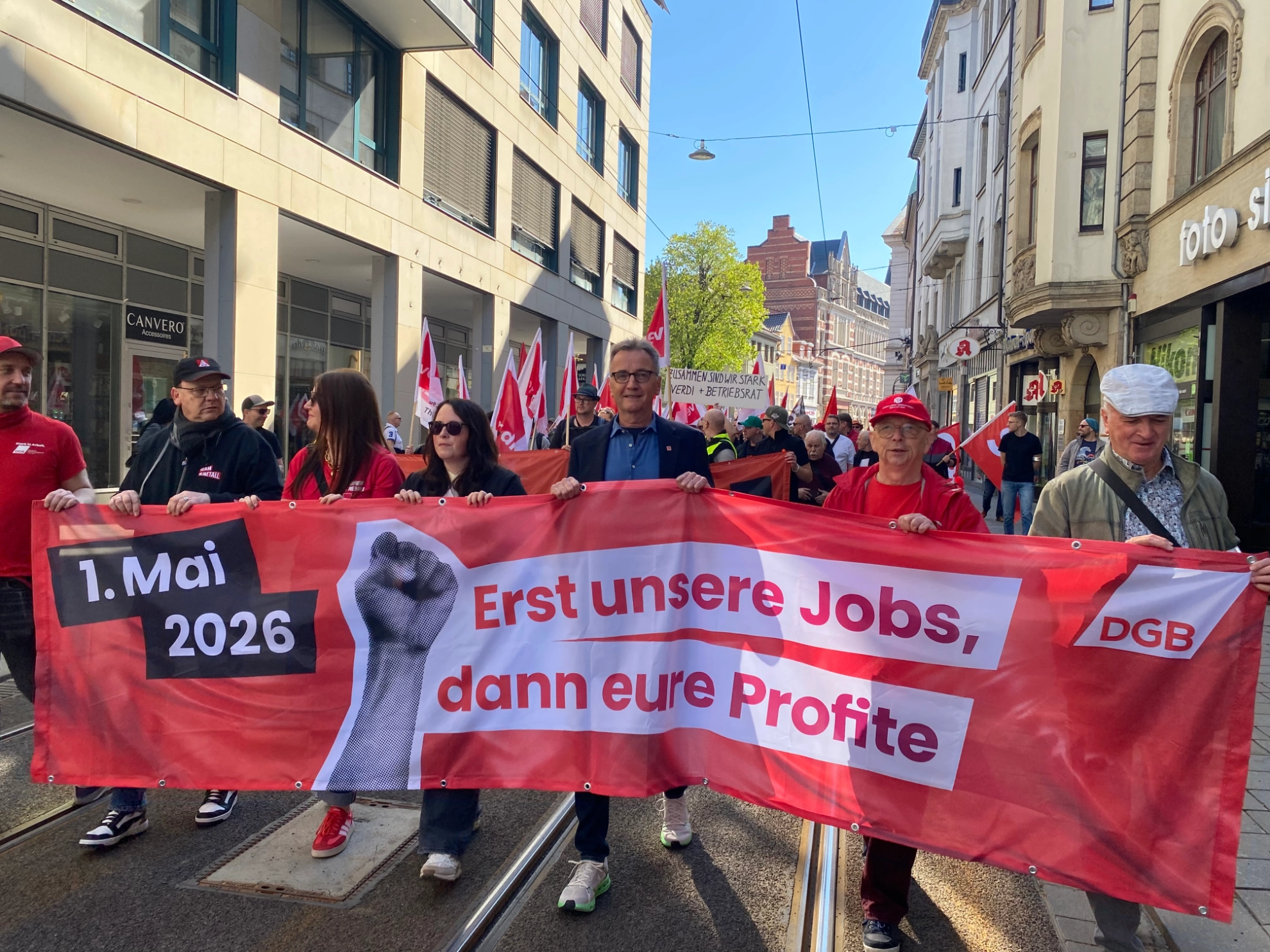 Der erste Mai 2026 in Erfurt