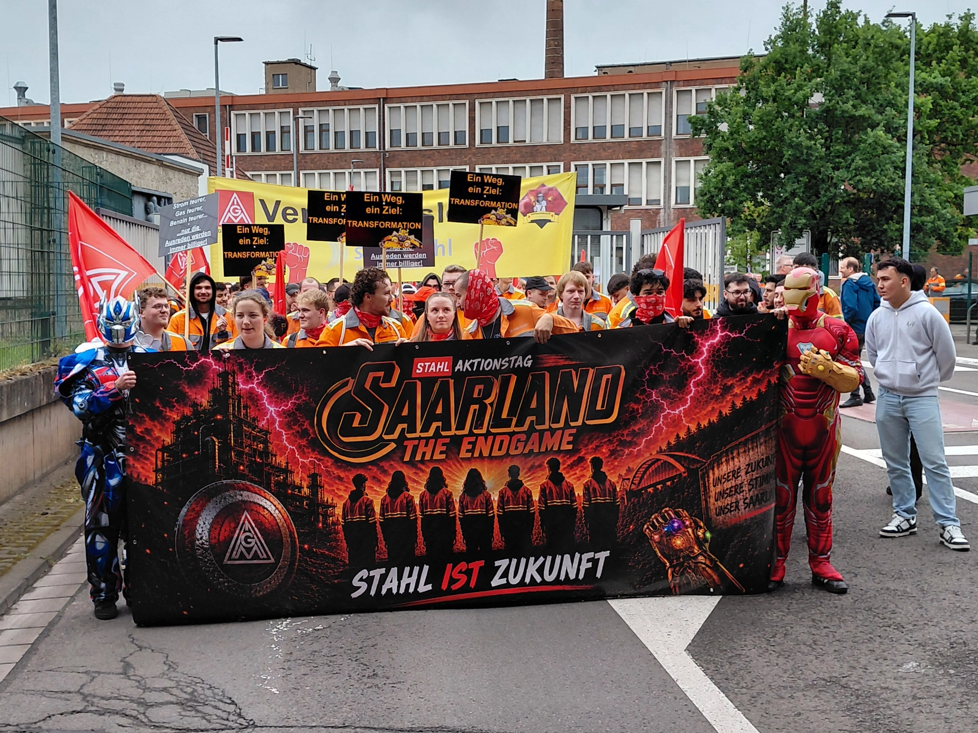 Saarstahl Aktionstag