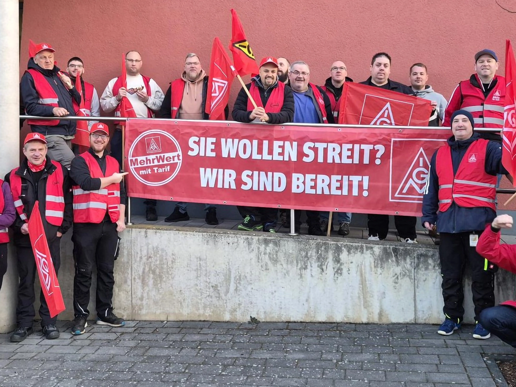 Warnstreik bei Stanley Feinwerktechnik
