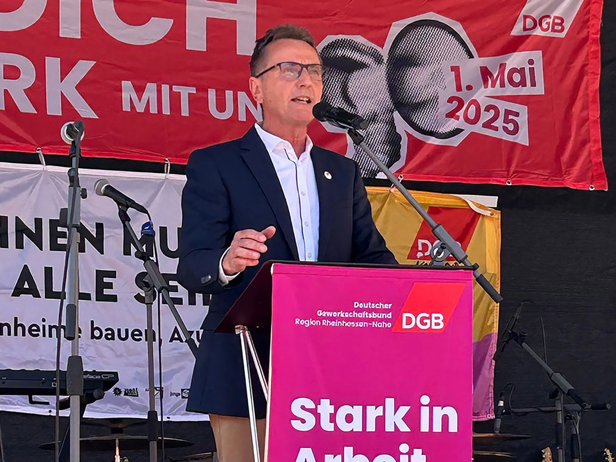 Jörg Köhlinger am 1.5.2025