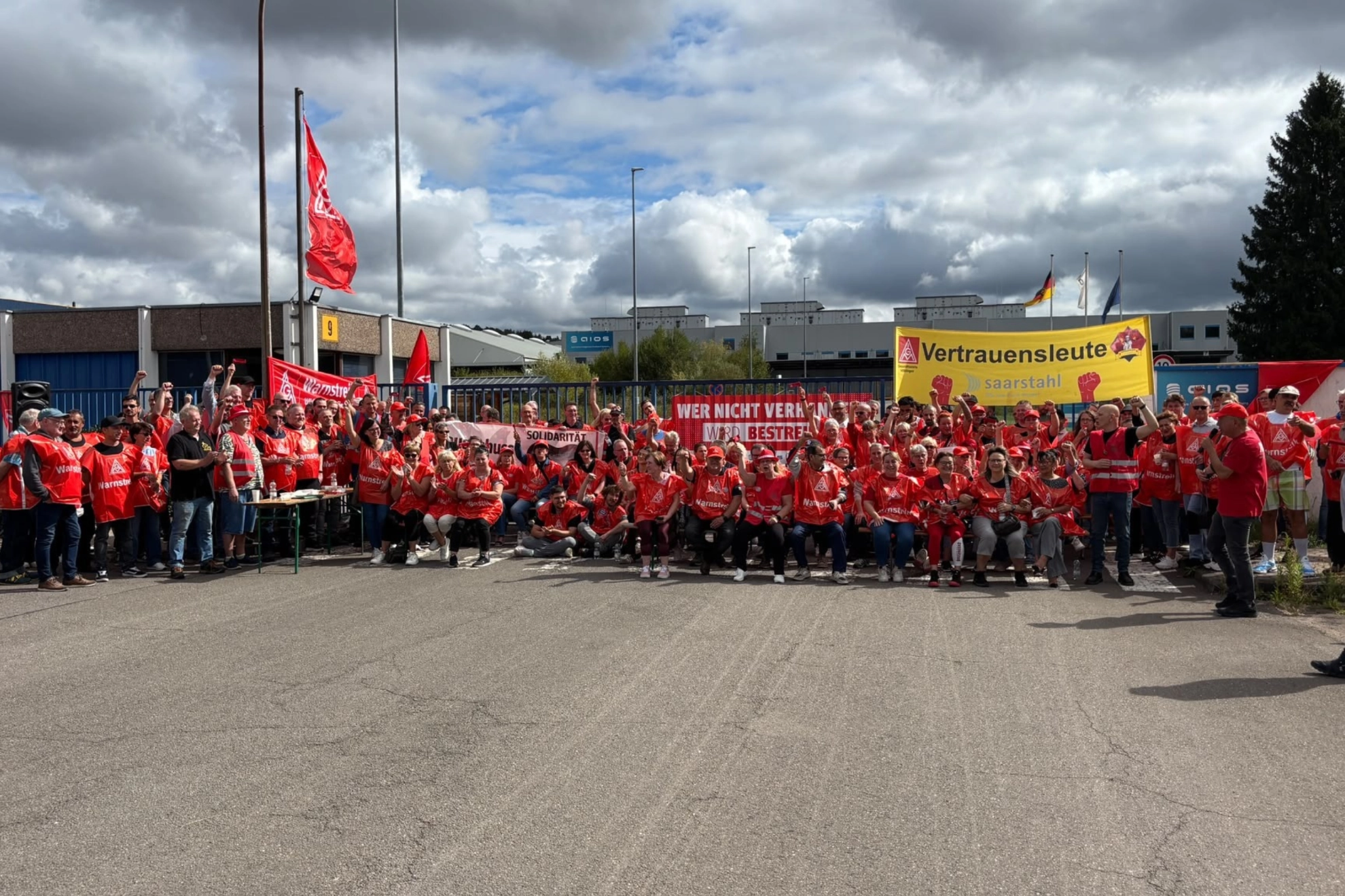 2. Warnstreik AIOS
