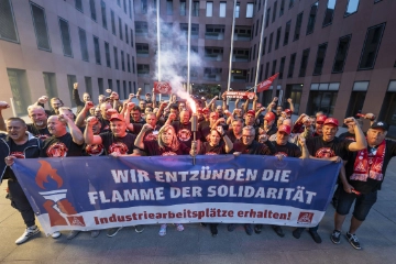 Musashi-Belegschaft streitet für Standort- und Beschäftigungssicherung