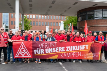 Aktionstag der Beschäftigten in der Automobil- und Zulieferindustrie!