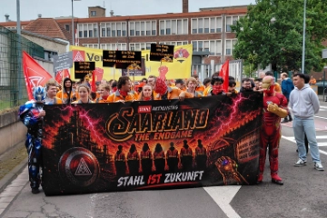 TRANSFORMATION DURCHZIEHEN - Für unsere Stahlindustrie, für unser Land, für unsere Arbeitsplätze