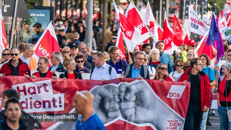#hartverdient DGB-Aktionstag gegen Sozialabbau am 26.9.2026