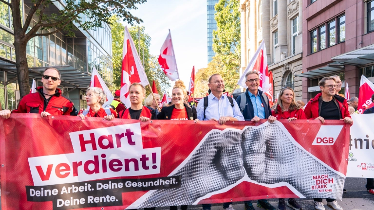 #hartverdient DGB-Aktionstag gegen Sozialabbau am 26.9.2026