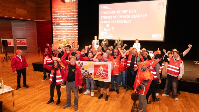 Stanley Feinwerktechnik Lahnau: Zusammenhalt und Solidarität!