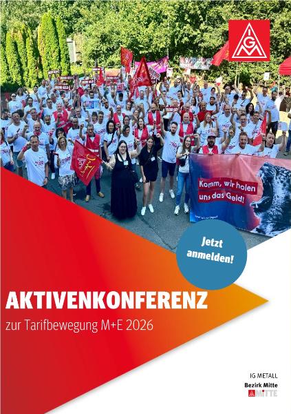 Einladung zur Aktivenkonferenz