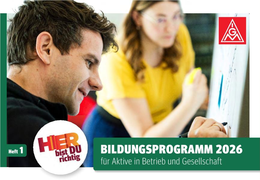 Bildungsprogramm Aktive 2026 bundesweit