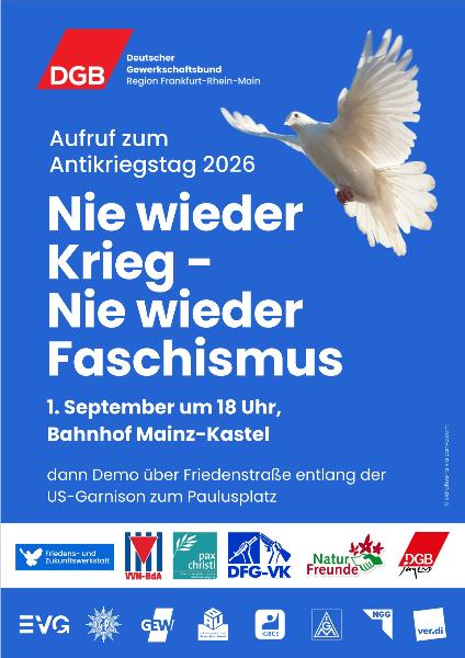 Flyer Antikriegstag