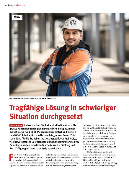 metall 09/10 2026 - Bezirk Mitte