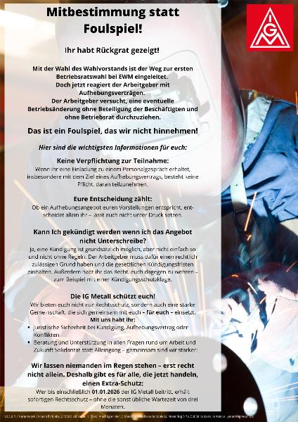 Foulspiel vom Arbeitgeber