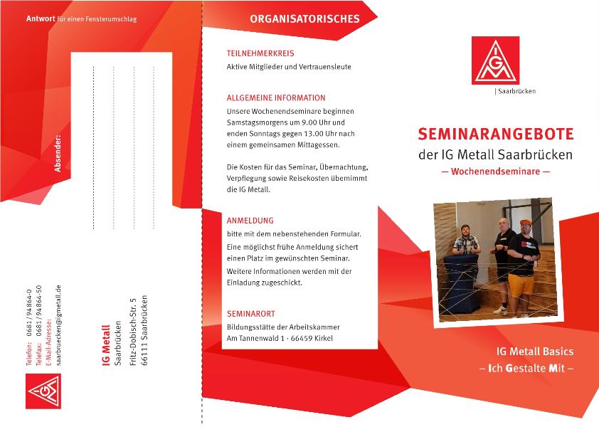 IG Metall Basic Seminar