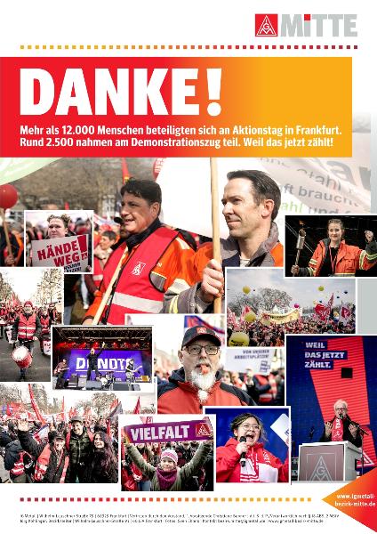 Aktionstag Danke Flyer