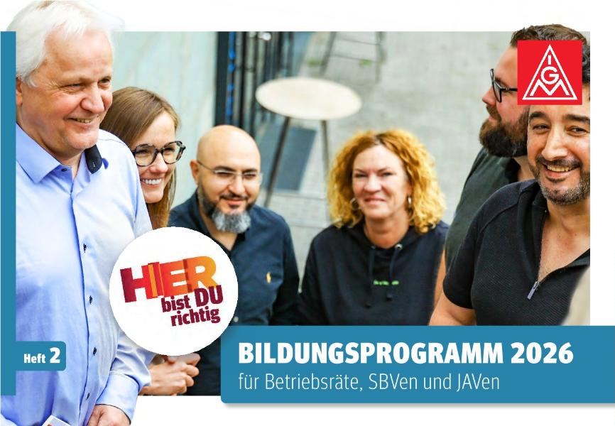 Bildungsprogramm bundesweit 2026 für BR, JAV, SBV