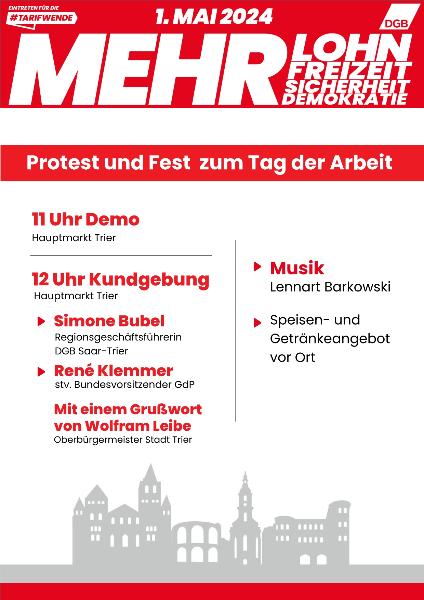 Flyer 1. Mai 2024