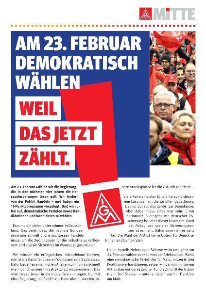 Bundestagswahl 2025